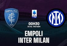 Nhận định Empoli vs Inter Milan VĐQG Italia: Nỗ lực giành 3 điểm