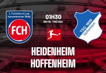 Nhận định Heidenheim vs Hoffenheim, 01h30 này 28/10 Nhận định bóng đá Heidenheim vs Hoffenheim VĐQG Đức hôm nay