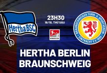 Nhận định bóng đá Hertha Berlin vs Braunschweig Hạng 2 Đức