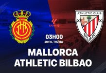 Nhận định Mallorca vs Athletic Bilbao, 03h00 ngày 29/10 Nhận định bóng đá Mallorca vs Athletic Bilbao La Liga đêm nay