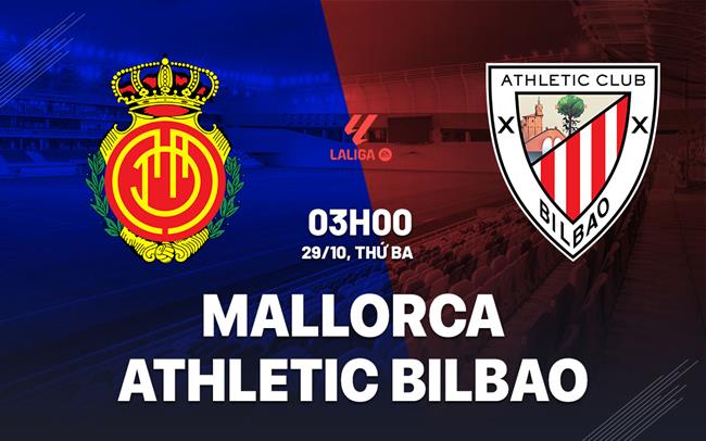 Nhận định bóng đá Mallorca vs Athletic Bilbao La Liga đêm nay