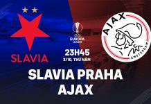 Nhận định bóng đá Slavia Praha vs Ajax Europa League hôm nay