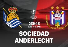 Nhận định Real Sociedad vs Anderlecht (23h45 ngày 3/10)