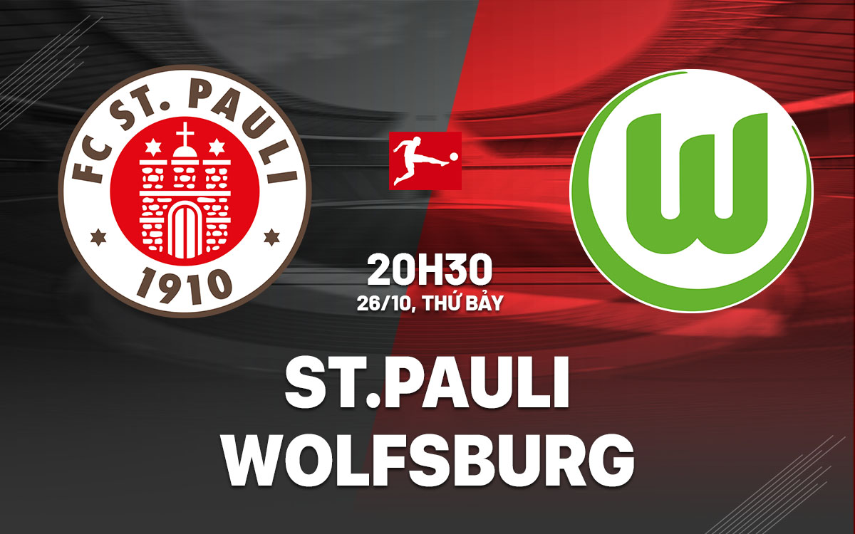 Nhận định bóng đá St.Pauli vs Wolfsburg VĐQG Đức hôm nay