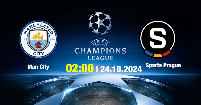 Nhận định, trực tiếp Man City vs Sparta Prague, Cúp C1 Châu Âu, 2h ngày 24/