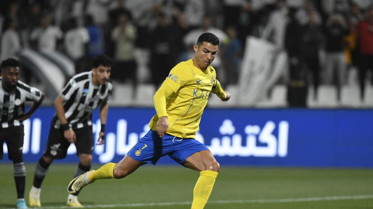 Al Shabab vs Al Nassr highlights, SHB 2-3 NAS, Saudi Pro League: Talisca  brace, Ronaldo strike guide Nassr to win and keep title race alive -  Sportstar