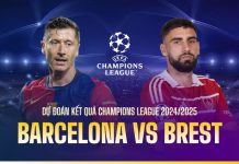 Dự đoán kết quả Barcelona vs Brest Champions League 2024/2025