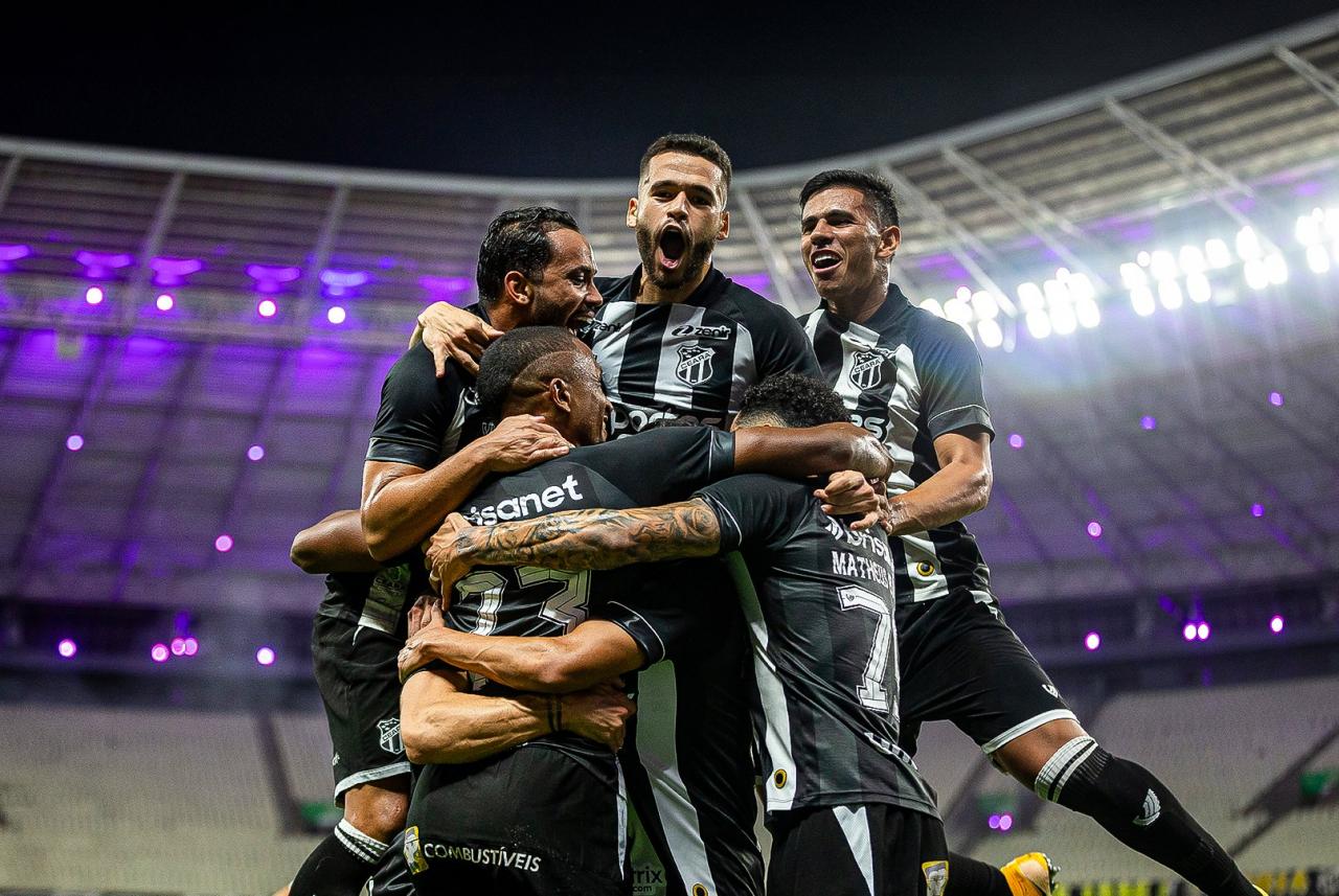 VALE A PENA VER DE NOVO! Assista gols da goleada do Ceará de 4 a 1 sobre o  Botafogo-SP, na Arena Castelão