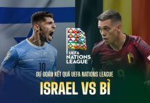 Nhận định Israel vs Bỉ, 02h45 ngày 18/11 Dự đoán kết quả Israel vs Bỉ UEFA Nations League