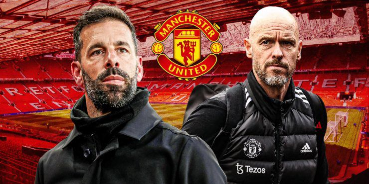 MU ráo riết tìm HLV: Van Nistelrooy trên đường trở lại, có "đá ghế” Ten Hag?