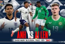Nhận định Anh vs Ireland, 00h00 ngày 18/11 Nhận định, soi tỷ lệ Anh vs CH Ireland (0h00, 18/11), vòng bảng Nations League