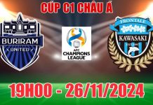 Nhận định, soi tỷ lệ Buriram United vs Kawasaki Frontale (19h00, 26/11)  vòng bảng Cúp C1 châu Á: Tin vào khách