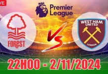 Nhận định Nottingham vs West Ham, 22h00 ngày 02/11 Nhận định Nottingham Forest vs West Ham (22h00, 2/11) vòng 10 Ngoại hạng Anh: Trận đấu nhiều phạt góc