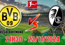 Nhận định Borussia Dortmund vs Freiburg (21h30, 23/11) vòng 11 Bundesliga:  Đặt niềm tin vào Dortmund