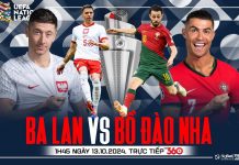 UEFA NATIONS LEAGUE | Ba Lan vs Bồ Đào Nha (1h45 ngày 13/10) trực tiếp  TV360 | NHẬN ĐỊNH BÓNG ĐÁ