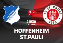 Nhận định Hoffenheim vs St. Pauli, 21h30 ngày 02/11 Nhận định bóng đá Hoffenheim vs St.Pauli VĐQG Đức hôm nay