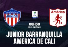 Nhận định bóng đá Junior vs America de Cali VĐQG Colombia