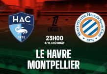 Nhận định Le Havre vs Montpellier, 23h00 ngày 03/11 Nhận định bóng đá Le Havre vs Montpellier VĐQG Pháp hôm nay