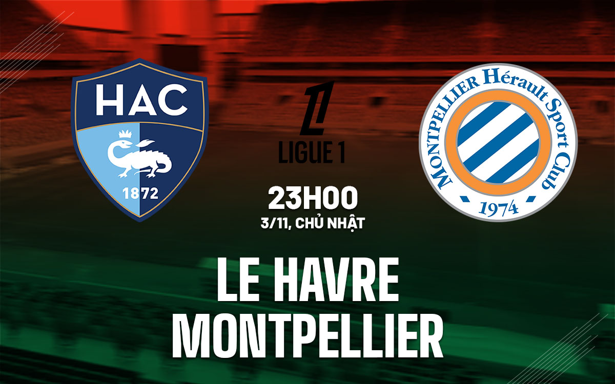 Nhận định bóng đá Le Havre vs Montpellier VĐQG Pháp hôm nay
