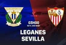 Nhận định Leganes vs Sevilla, 03h00 ngày 10/11 Nhận định bóng đá Leganes vs Sevilla La Liga hôm nay