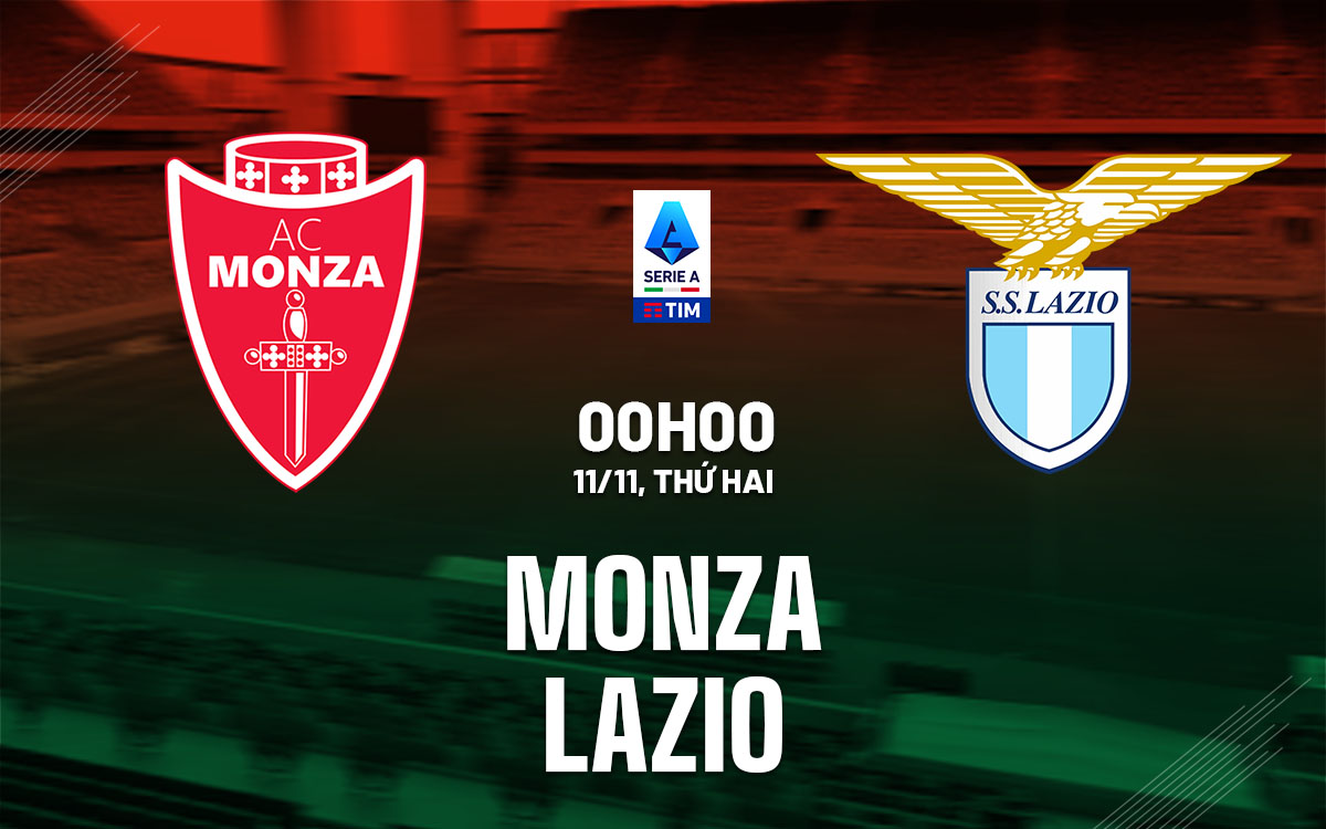 Nhận định bóng đá Monza vs Lazio VĐQG Italia hôm nay