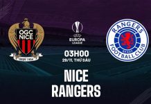 Nhận định Nice vs Rangers, 03h00 ngày 29/11 Nhận định Nice vs Rangers (03h00 ngày 29/11) - Europa League