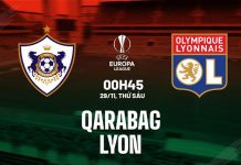 Nhận định Qarabag vs Lyon, 00h45 ngày 29/11 Nhận định bóng đá Qarabag vs Lyon Europa League đêm nay
