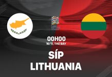 Nhận định Síp vs Lithuania, 00h00 ngày 16/11 Nhận định bóng đá Síp vs Lithuania UEFA Nations League hôm nay