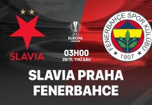 Nhận định Slavia Praha vs Fenerbahce, 03h00 ngày 29/11 Nhận định bóng đá Slavia Praha vs Fenerbahce Cúp C2 hôm nay