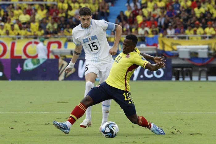 Uruguay vs Colombia, 07h00 ngày 16/11