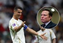 Elon Musk chúc mừng Cristiano Ronaldo