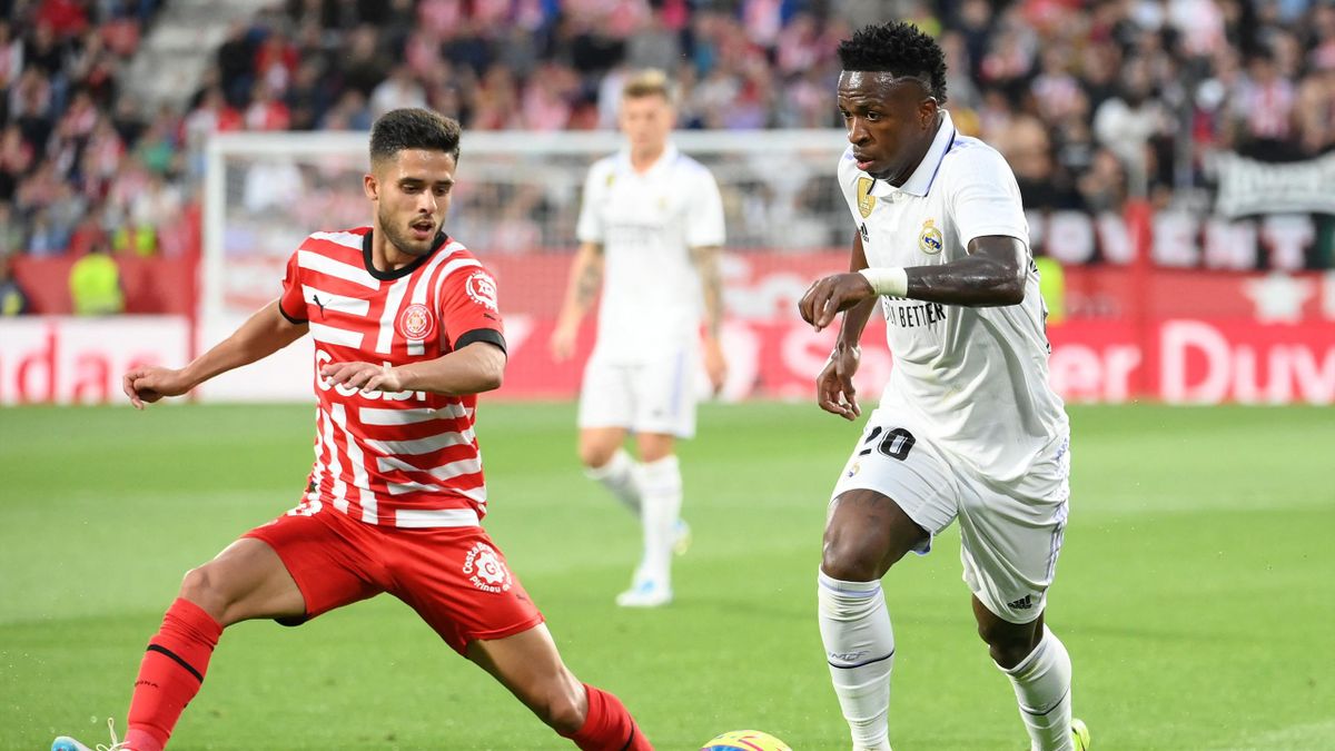 Girona 4-2 Real Madrid: Valentin Castellanos scores four against Carlo Ancelotti's side in huge shock in La Liga - Eurosport