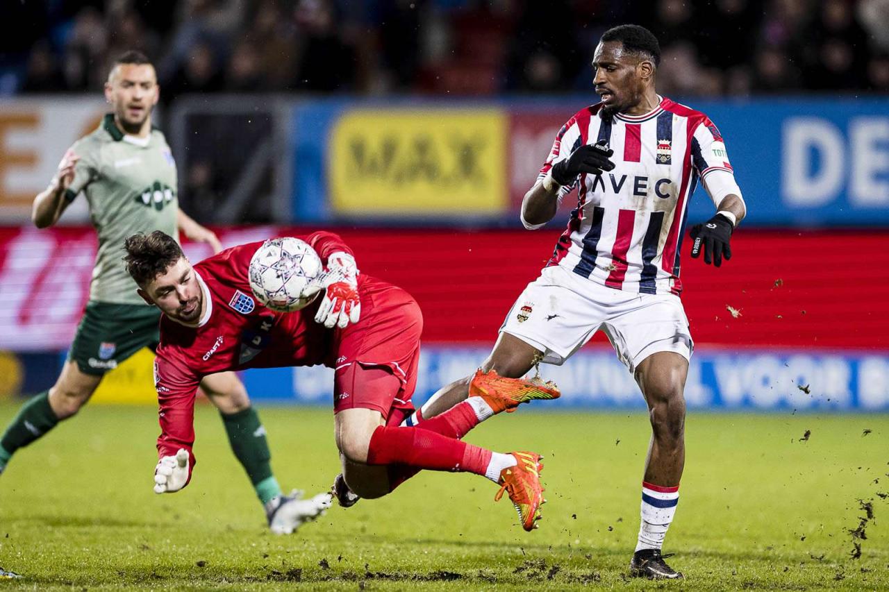 Tilbo - Willem II komt te kort tegen FC Zwolle 2-3