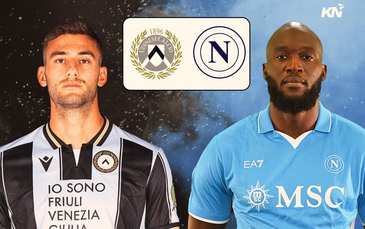 Udinese vs Napoli Prediction, lineups, betting tips & odds