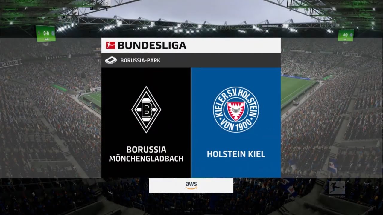 EA FC 25 PS4 | Mönchengladbach VS Holstein Kiel - Bundesliga | Matchday 14  | Gameplay PS4