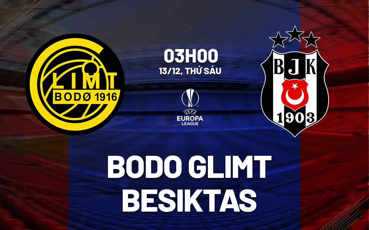 Nhận định bóng đá Bodo Glimt vs Besiktas Europa League hôm nay