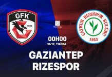 Nhận định bóng đá Gaziantep vs Rizespor VĐQG Thổ Nhĩ Kỳ