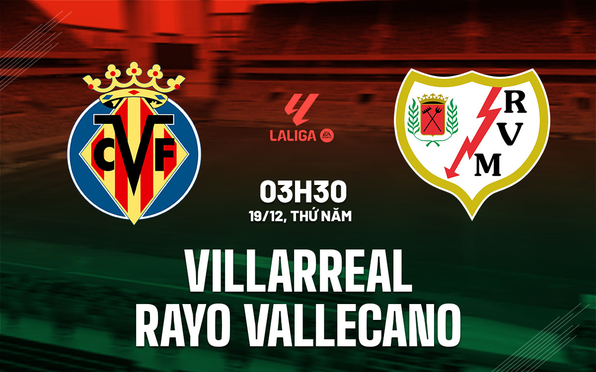 Nhận định bóng đá Villarreal vs Rayo Vallecano La Liga hôm nay