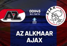 Nhận định bóng đá AZ Alkmaar vs Ajax Amsterdam hôm nay