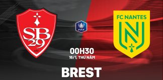 Nhận định bóng đá Brest vs Nantes Cúp quốc gia Pháp 2024/25