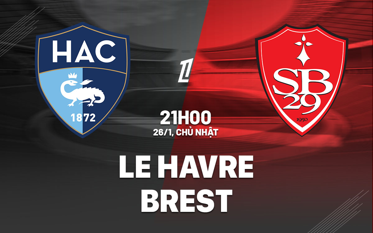 Nhận định bóng đá Le Havre vs Brest VĐQG Pháp hôm nay