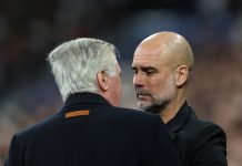 CĐV Real Madrid chế nhạo Pep Guardiola