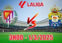 Nhận định Valladolid vs Las Palmas, 03h00 ngày 01/03 Nhận định Real Valladolid vs Las Palmas (3h00, 1/3) vòng 26 La Liga 2024/25: Chưa thể khá hơn