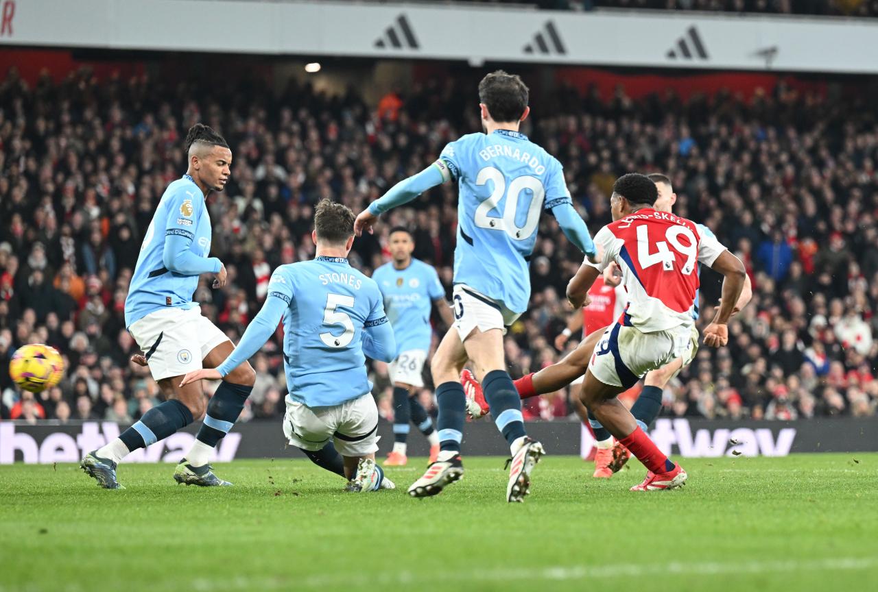 Cocky Arsenal starlet Myles Lewis-Skelly embodied Gunners' statement  thumping of Man City | talkSPORT