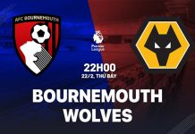 Nhận định Bournemouth vs Wolves, 22h00 ngày 22/02 Nhận định bóng đá Bournemouth vs Wolves Ngoại hạng Anh hôm nay