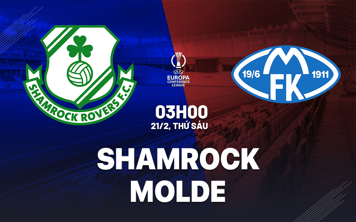 Nhận định bóng đá Shamrock vs Molde Cúp C3 hôm nay