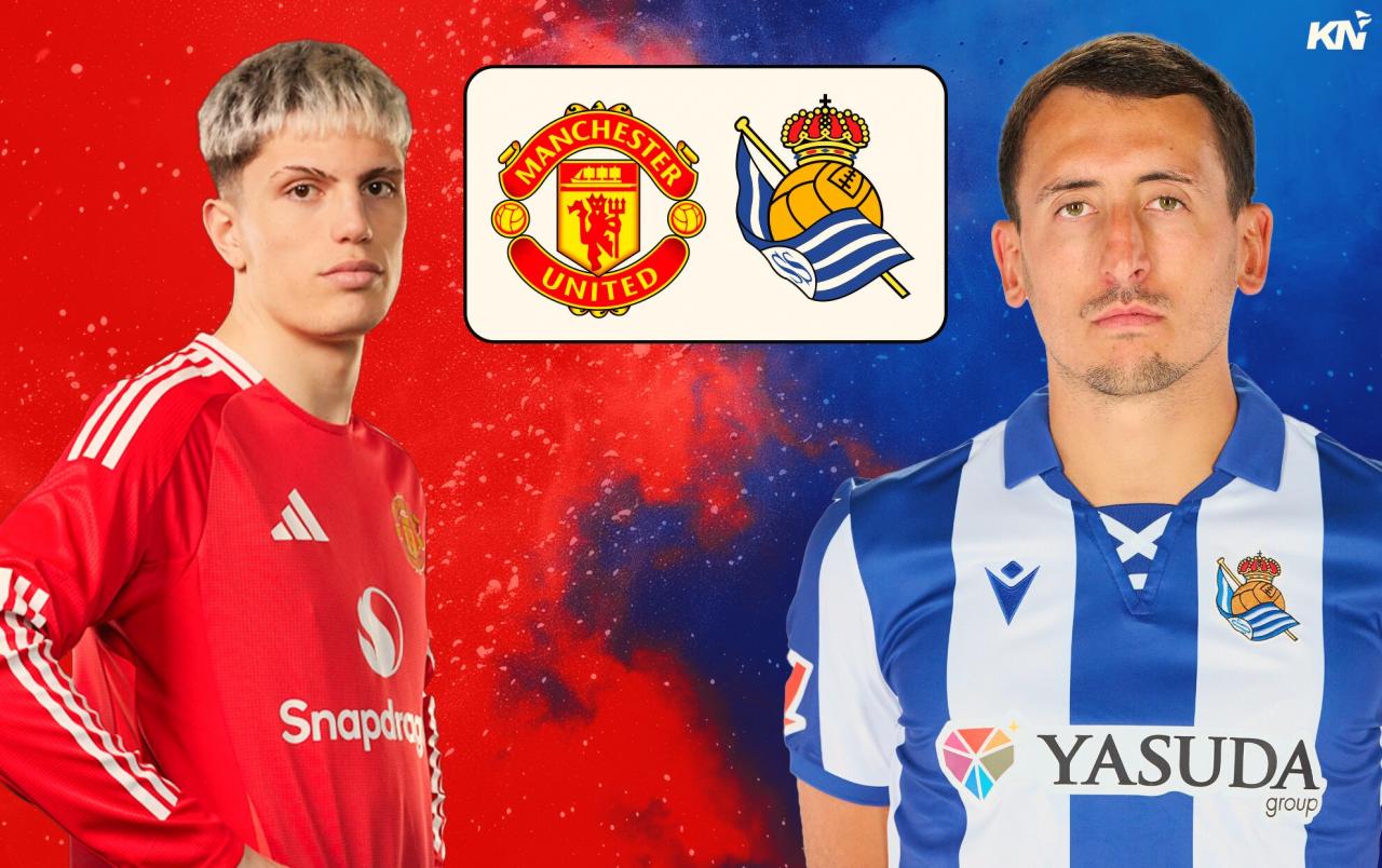 Manchester United vs Real Sociedad Prediction, lineups, betting tips & odds