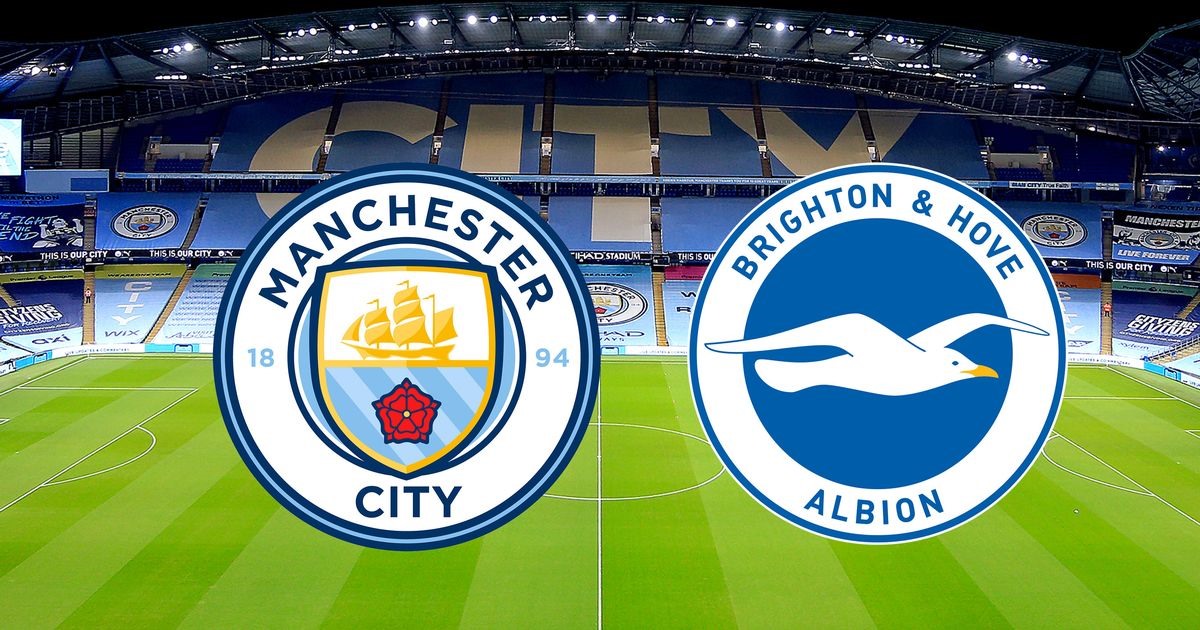 Link xem trực tiếp Man City vs Brighton tại vòng 13 Premier League