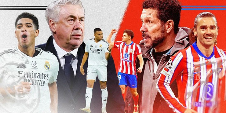 Nhận định bóng đá Real Madrid - Atletico Madrid: Derby rực lửa, Mbappe so  tài Alvarez