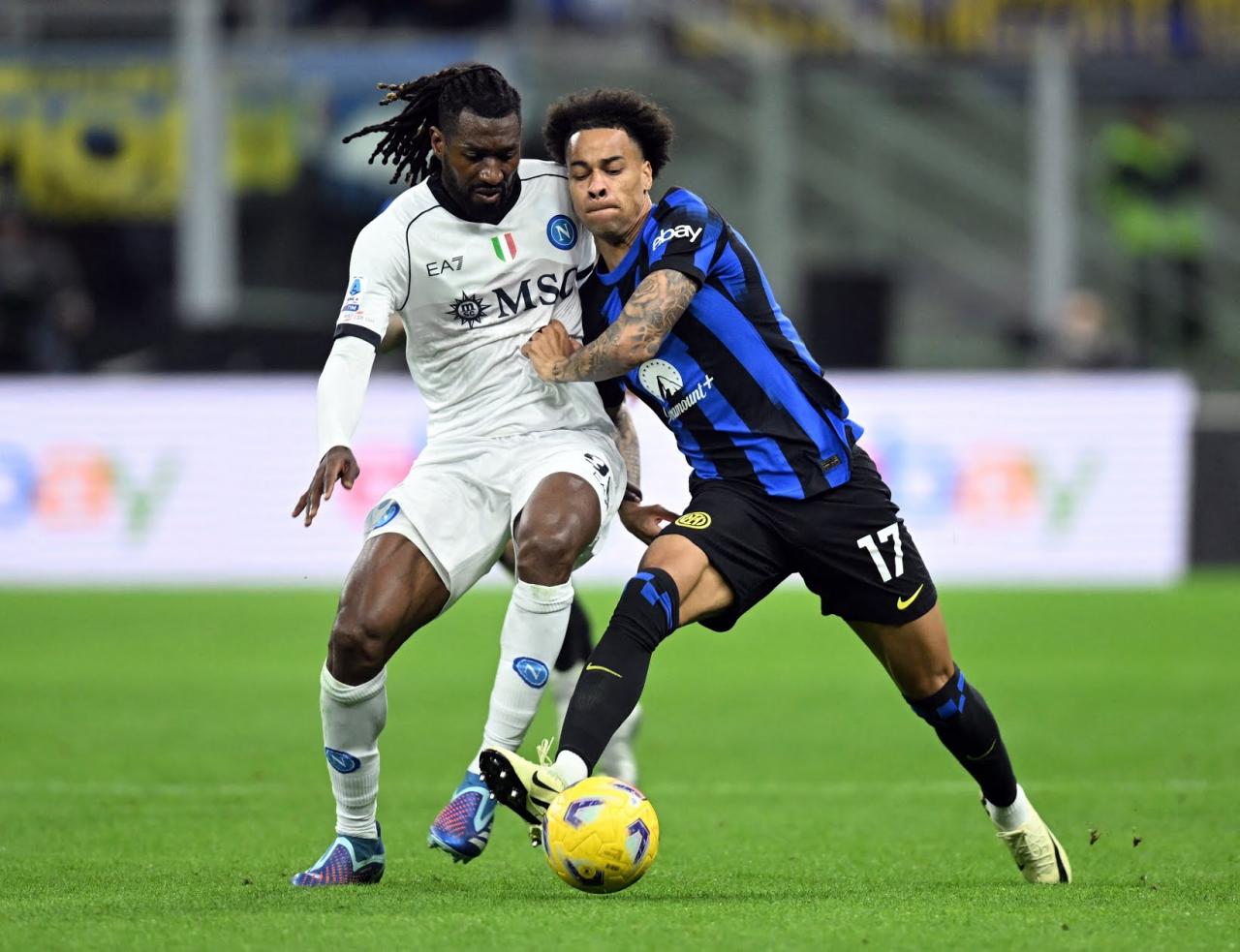 Napoli vs Inter Milan, 00h00 ngày 02/03